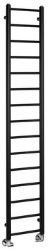 SAPHO DINA Crni Matinski Radijator 300x1740 мм, Svestrano Kombinirano Grijanje
