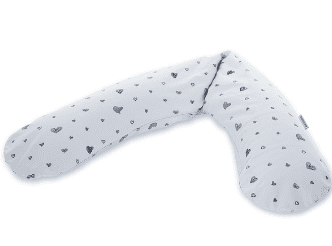  Theraline Original navlaka za trudnički jastuk, 100% pamuk, 190 cm, srca