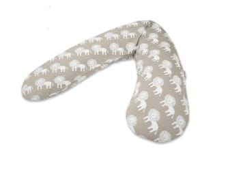  Theraline Original navlaka za trudnički jastuk, 100% pamuk, 190 cm bež lav