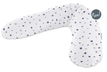 Theraline jastuk za trudnice i dojilje, bijeli, zvijezde