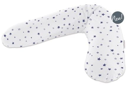  Theraline jastuk za trudnice i dojilje, bijeli, zvijezde