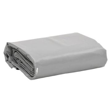 Vidaxl Cerada, siva, 3x3 m, 600 g/m²