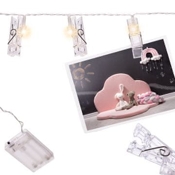 svjetla za fotografske kopče 1,5 m 10 LED dioda