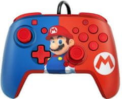 PDP Rematch kontroler i Airlite slušalice za Nintendo Switch, žičane, tema Mario