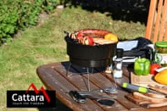 Cattara Bosa prijenosni roštilj na drveni ugljen s vrećicom