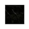 Netscroll Samoljepljive PVC naljepnice za pod i zid, crno-bijeli mramorni uzorak, vodootporne, protiv ogrebotina, 10 kom, 30x30 cm, FloorMarble, crna
