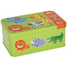 Ikonka Aga Puzzle u limenci SAFARI 25 komada