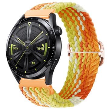 BStrap Elastic Nylon remen za Huawei Watch GT2 Pro, fragrant orange