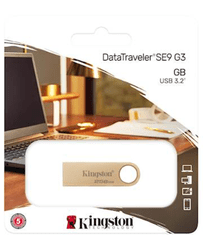 Kingston DT SE9 G3 USB disk, 128GB, 220/100MB/s, metalni (DTSE9G3/128GB)