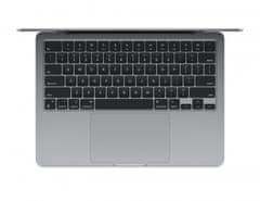 Apple MacBook Air 13 prenosnik, M3, 10C GPU, 16GB, 512GB, Space Gray (mxcr3cr/a)