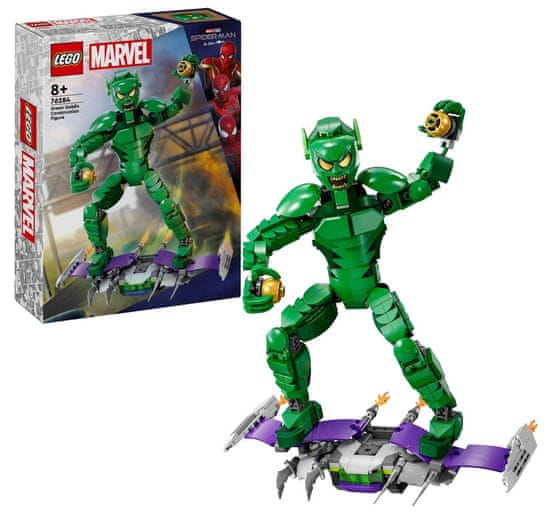 LEGO Marvel 76284 Figura sklopiva figura: Zeleni goblin