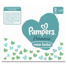 Pampers Harmonie pelene, 4-8 kg, 204/1 (mjesečno pakiranje)