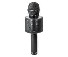 Forever BMS-300 LITE mikrofon i zvučnik, KARAOKE, Bluetooth, microSD, AUX, baterija, crna (Carbon Black)