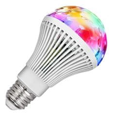 Verkgroup LED RGB rotacijska disko lampa E27 3W