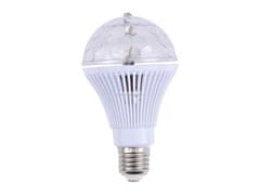 Verkgroup LED RGB rotacijska disko lampa E27 3W