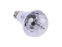 Verkgroup LED RGB rotacijska disko lampa E27 3W