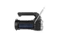 Hitelektro 4V1 AK. Solarna ručna svjetiljka FM Bluetooth zvučnik USB SD