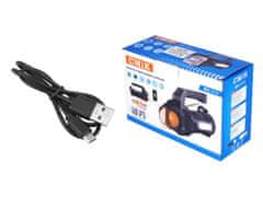 Hitelektro 4V1 AK. Solarna ručna svjetiljka FM Bluetooth zvučnik USB SD