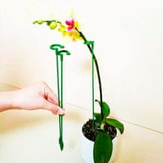 Netscroll Set 20 potpornja za biljke i cvijeće, potporanj za rajčice, dvije veličine 37 cm i 27 cm, stabilna potpora za zdrav rast, za vrt i lončanice, SupportPlant