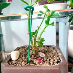 Netscroll Set 20 potpornja za biljke i cvijeće, potporanj za rajčice, dvije veličine 37 cm i 27 cm, stabilna potpora za zdrav rast, za vrt i lončanice, SupportPlant
