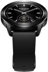 Xiaomi Watch S3 pametni sat, crni