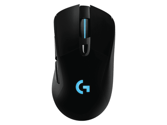 Logitech G703 Hero Lightspeed bežični gaming miš, crni (910-005641)