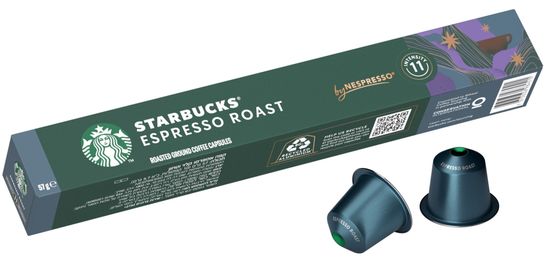 Starbucks by Nespresso® Espresso Roast, 10 kapsula