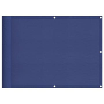Vidaxl Balkonski zaslon plavi 75x700 cm 100 % poliester Oxford