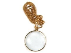 Luniks Elegantno povećalo za čitanje sa zlatnim lancem - 5x povećanje