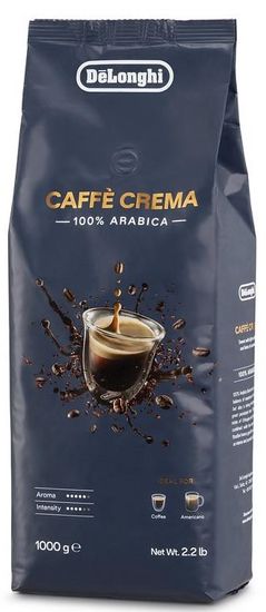 De'Longhi Caffe Crema kava u zrnu, 100% Arabica, 1 kg