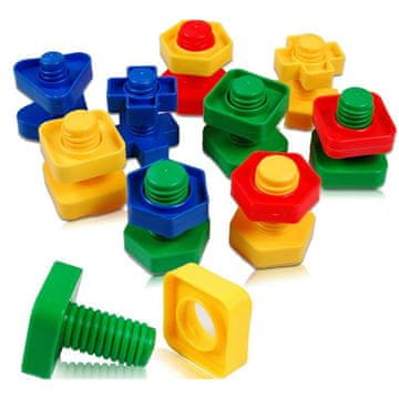 MG Montessori Screws vijci 30kom, obojen