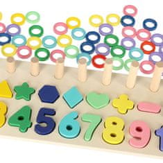 MG Montessori Number Sorter drvena slagalica