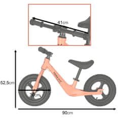 MG Trike Fix Active X2 dječji izbacivač, zaranča