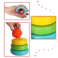 MG Montessori piramidalni toranj, obojen