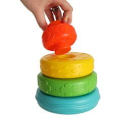 MG Montessori piramidalni toranj, obojen