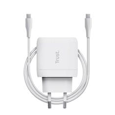 Trust Maxo USB-C adapter, 65 W, bijeli
