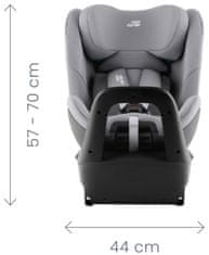 Britax Römer Swivel 2024 autosjedalica, siva (Frost Grey)