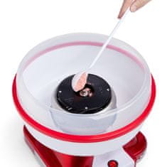 VonShef aparat za šećernu pjenu, crveno-bijela
