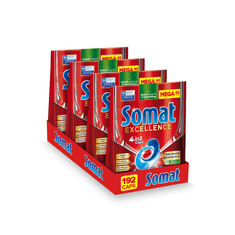 Somat Excellence 4u1 kapsule za perilicu posuđa, 192/1