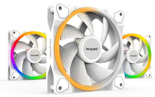 Be quiet! Pure Wings 3 ventilator, 120mm, 4-pinski, RGB, PWM, bijeli, 3 komada (BL100)