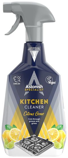 Astonish sredstvo za uklanjanje mrlja i masnoće u kuhinji, 750 ml