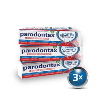 Parodontax Extra Fresh Complete Protection pasta za zube, 3x75 ml