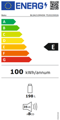 Beko BLSA210M4SN ugradbeni hladnjak