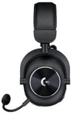 Logitech G PRO X 2 Lightspeed Gaming slušalice, bežične, crne