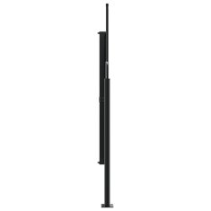 Vidaxl Uvlačiva bočna tenda smeđa 180 x 600 cm