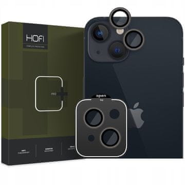 Hofi Camring zaštitno staklo za kameru za iPhone 15 / 15 Plus, crno