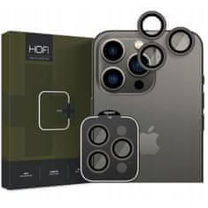 Hofi Camring zaštitno staklo za kameru za iPhone 15 Pro / 15 Pro Max, crno