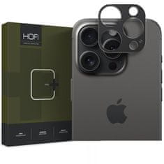 Hofi Alucam Pro zaštitno staklo za kameru za iPhone 15 Pro / 15 Pro Max, crno