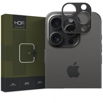 Hofi Alucam Pro zaštitno staklo za kameru za iPhone 15 Pro / 15 Pro Max, crno
