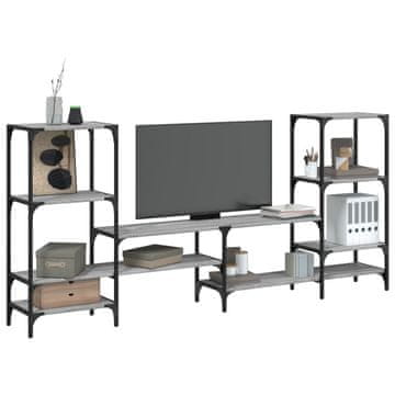 Vidaxl TV ormarić, sivi hrast sonoma, 206,5 x 28,5 x 95 cm